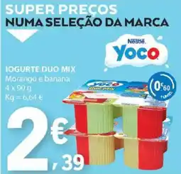 E.Leclerc Iogurte duo mix promoção