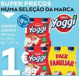 E.Leclerc Iogurte líquido promoção