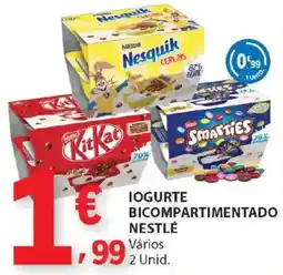 E.Leclerc Iogurte bicompartimentado nestlé promoção