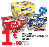 E.Leclerc Iogurte bicompartimentado nestlé promoção