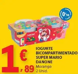 E.Leclerc Iogurte bicompartimentado super mario danone promoção
