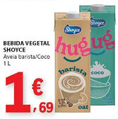 E.Leclerc Bebida vegetal shoyce promoção