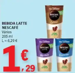 E.Leclerc Bebida latte nescafé promoção