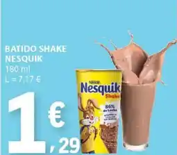 E.Leclerc Batido shake nesquik promoção