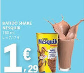 E.Leclerc Batido shake nesquik promoção