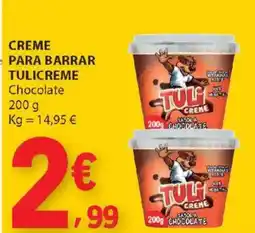 E.Leclerc Creme para barrar tulicreme chocolate promoção