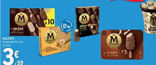 E.Leclerc GELADO Caramelo & nuts promoção
