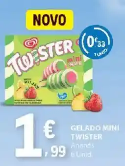 E.Leclerc Gelado mini twister promoção