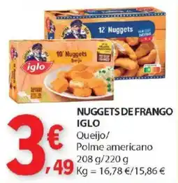 E.Leclerc Nuggets de frango iglo promoção