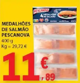 E.Leclerc Medalhões de salmão pescanova promoção
