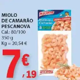 E.Leclerc Miolo de camarão pescanova promoção