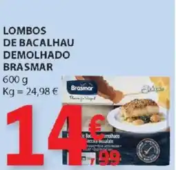 E.Leclerc Lombos de bacalhau demolhado brasmar promoção
