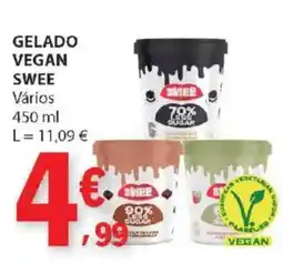 E.Leclerc Gelado vegan swee vários promoção