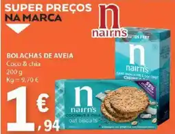 E.Leclerc Bolachas de aveia promoção