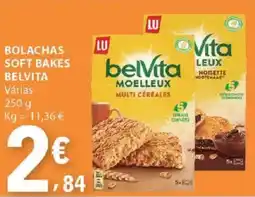 E.Leclerc Bolachas soft bakes belvita promoção