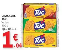 E.Leclerc Crackers tuc promoção
