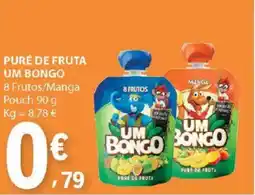 E.Leclerc Puré de fruta um bongo promoção