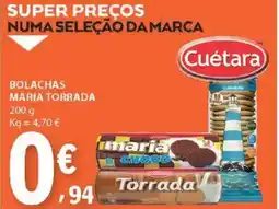 E.Leclerc Bolachas maria torrada promoção