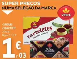 E.Leclerc Cream cracker promoção