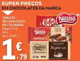 E.Leclerc Tablete de chocolate de culinária promoção