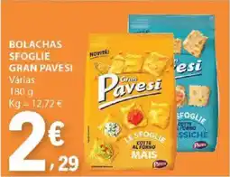 E.Leclerc Bolachas sfoglie gran pavesi promoção