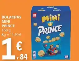 E.Leclerc Bolachas mini prince promoção