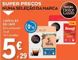 E.Leclerc Cápsulas de café promoção