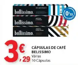 E.Leclerc Cápsulas de café belissimo promoção