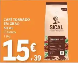 E.Leclerc Café torrado em grão sical promoção
