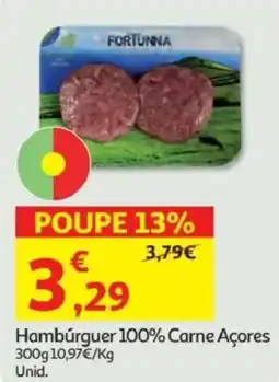 Minipreço Hambúrguer 100% Carne promoção