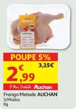 Minipreço Frango Metade AUCHAN promoção