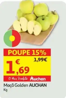 Minipreço Maçã Golden AUCHAN promoção