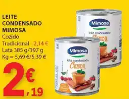 E.Leclerc Leite condensado mimosa promoção