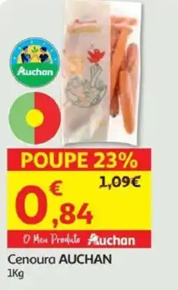 Minipreço Cenoura AUCHAN promoção