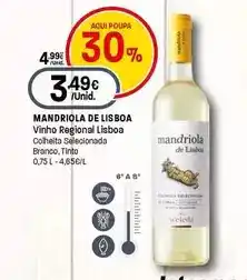 Intermarché Mandriola de lisboa - vinho regional lisboa promoção