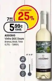 Intermarché Assobio - vinho doc douro promoção