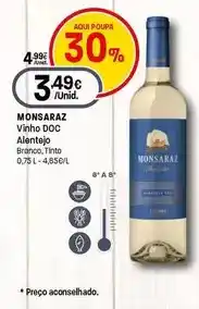 Intermarché Monsaraz - vinho doc alentejo promoção