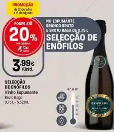 Intermarché Selecção de enófilos - vinho espumante promoção