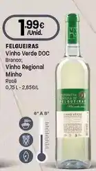 Intermarché Felgueiras - vinho verde doc / vinho regional minho promoção