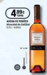 Intermarché Adega de pegões - moscated de setubal promoção