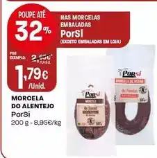 Intermarché Porsi - morcela do alentejo promoção