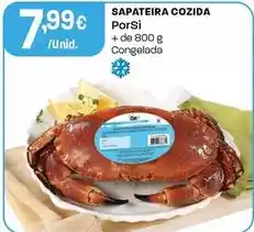 Intermarché Porsi - sapateira cozida promoção