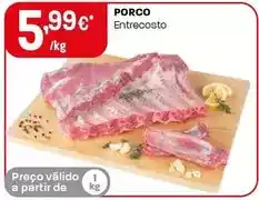 Intermarché Porco entrecosto promoção