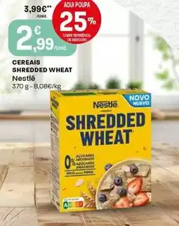 Intermarché Nestlé - cereais shredded wheat promoção