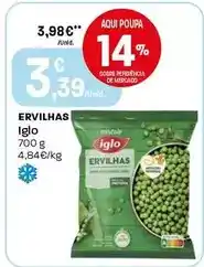 Intermarché Ervilhas iglo promoção