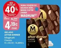 Intermarché Magnum - gelado after dinner promoção