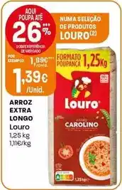 Intermarché Louro - arroz extra longo promoção