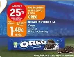 Intermarché Oreo - bolacha recheada promoção