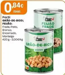 Intermarché Porsi - grão-de-bico feijão promoção