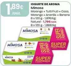 Intermarché Mimosa - iogurte de aroma promoção